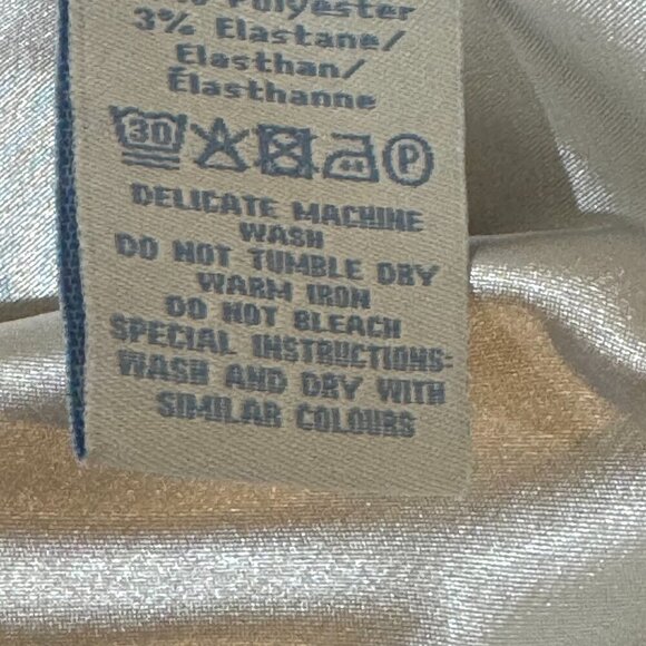 Boden Skirt Womens 6 Ivory Floral Bird Pencil Cotton Blend Lined 25.5" Midi - Picture 9 of 9